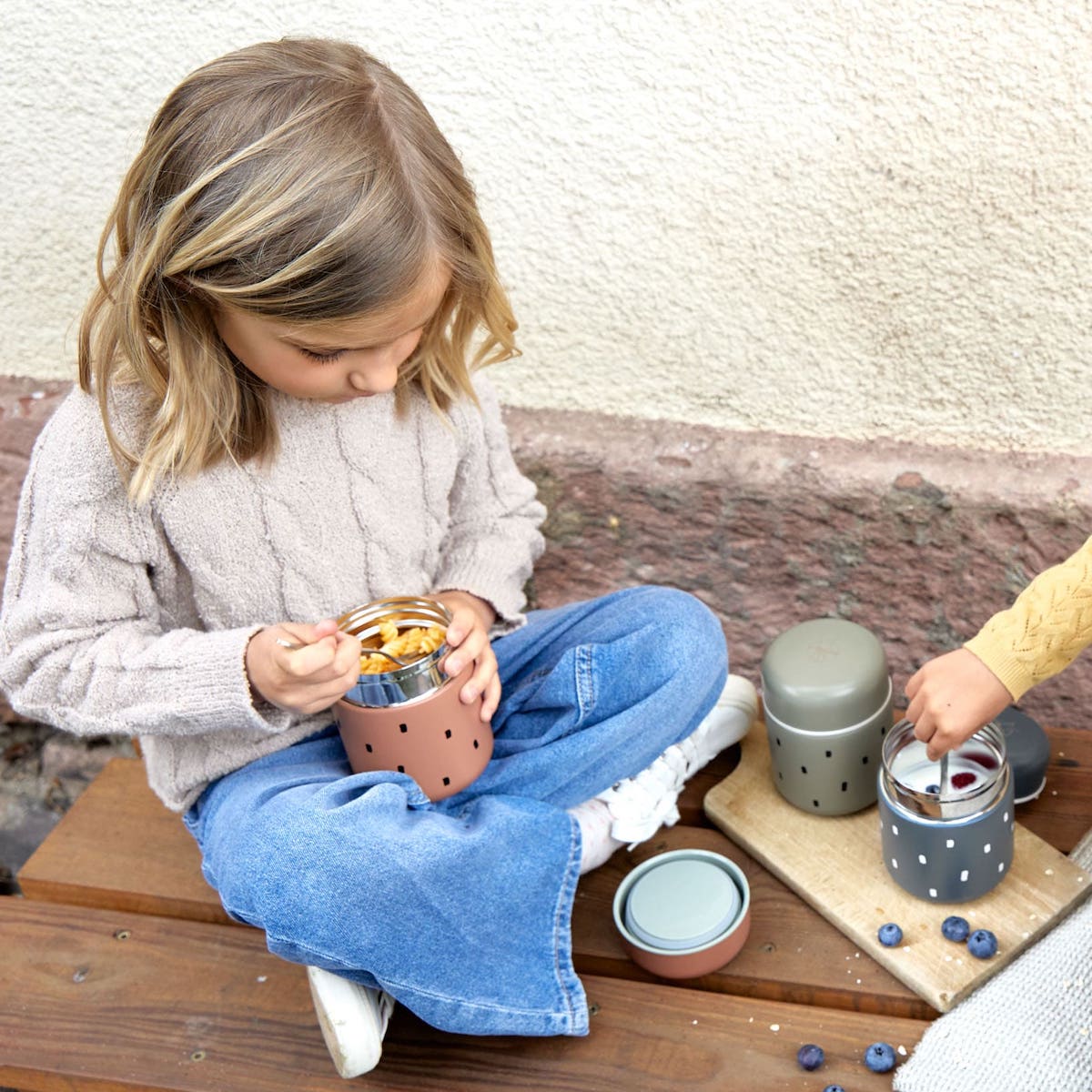 Food Jar Happy Prints caramel Laessig