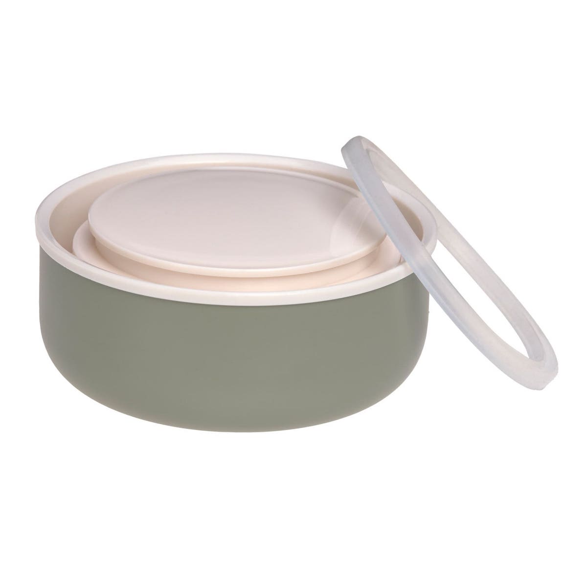 Food Jar Happy Prints light olive Laessig