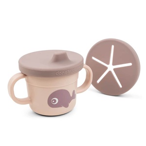 Foodie Snack & Trinkbecherset WALLY Done by Deer rosa