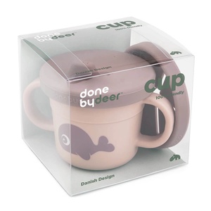 Foodie Snack & Trinkbecherset WALLY Done by Deer rosa