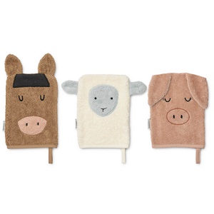 Gants de toilettes SYLVESTER Liewood pale tuscany mix