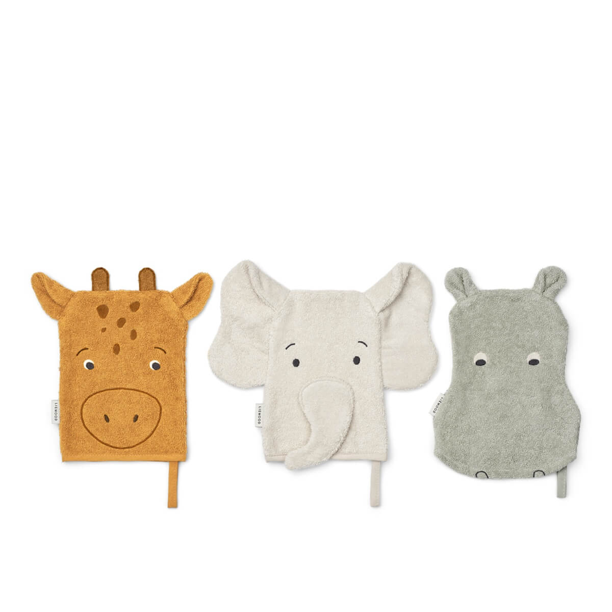 Gants de toilettes SYLVESTER Liewood Yellow mellow mix