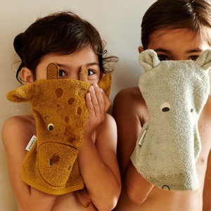 Gants de toilettes SYLVESTER Liewood Yellow mellow mix