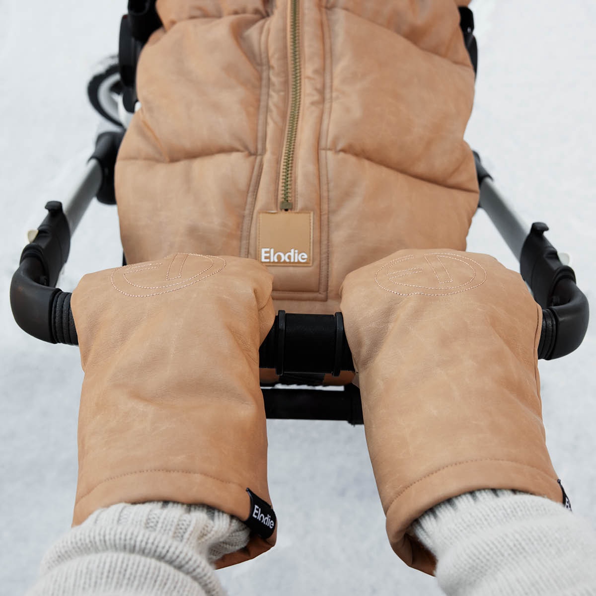 Gants pour poussette Elodie Detais Aviator brown