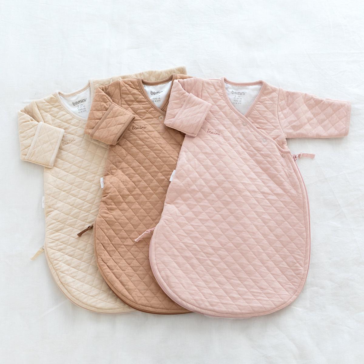 Gigoteuse 0-1m  MAGIC BAG Bemini Pady quilted jersey Cream