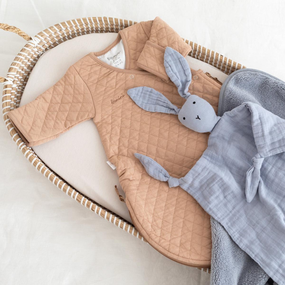 Gigoteuse 0-1M MAGIC BAG Bemini pady quilted jersey QUILT 89 beige