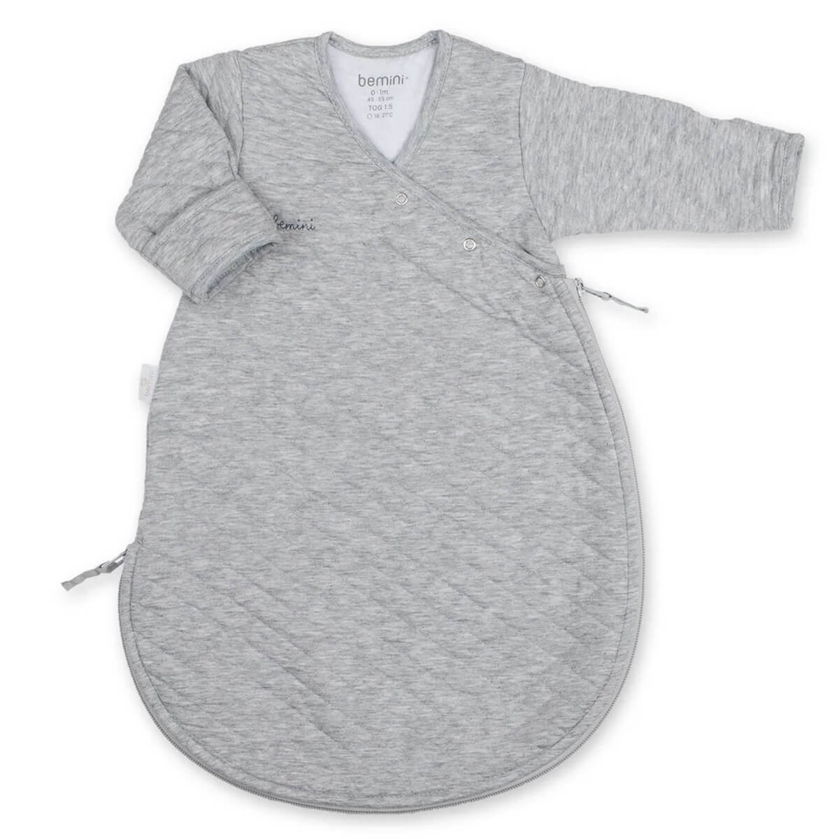 Gigoteuse 0-1M MAGIC BAG Bemini quilted-mix grey