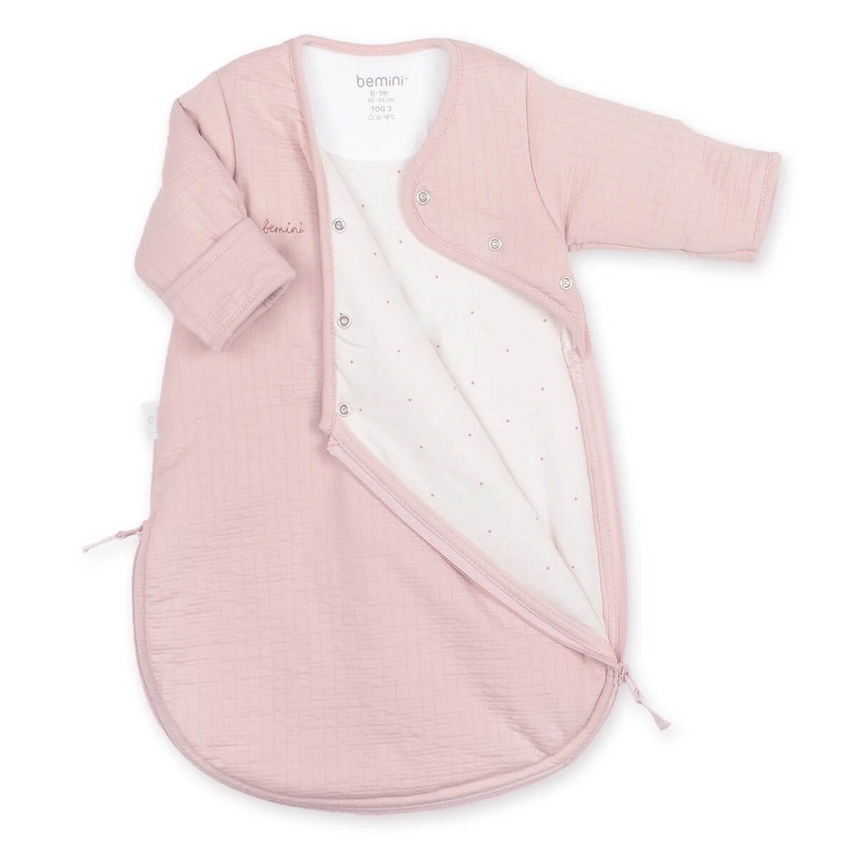 Gigoteuse 0-1M MAGIC BAG Bemini tetra jersey-blush