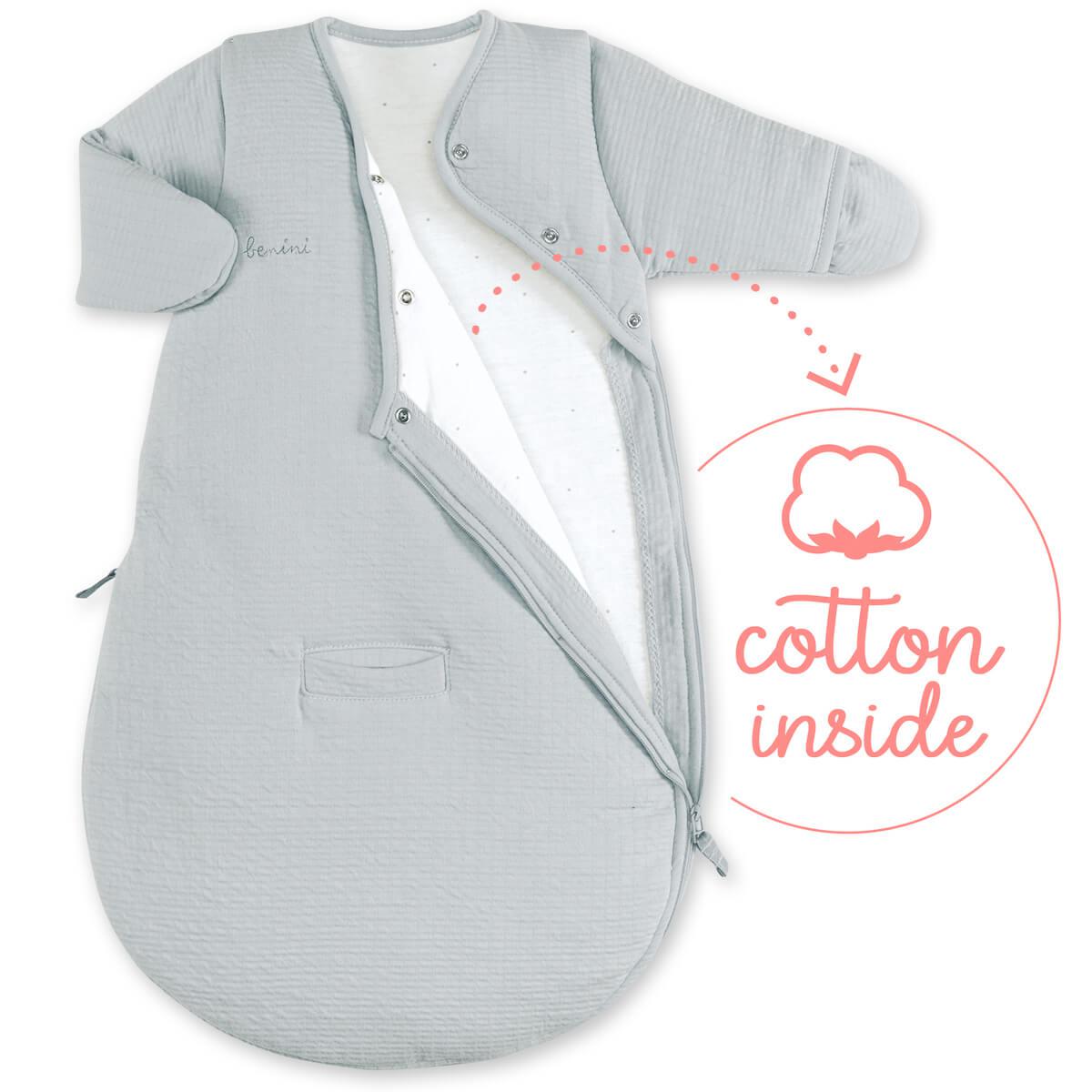 Gigoteuse 0-3M MAGIC BAG Bemini cadum grizou-pady tetra jersey