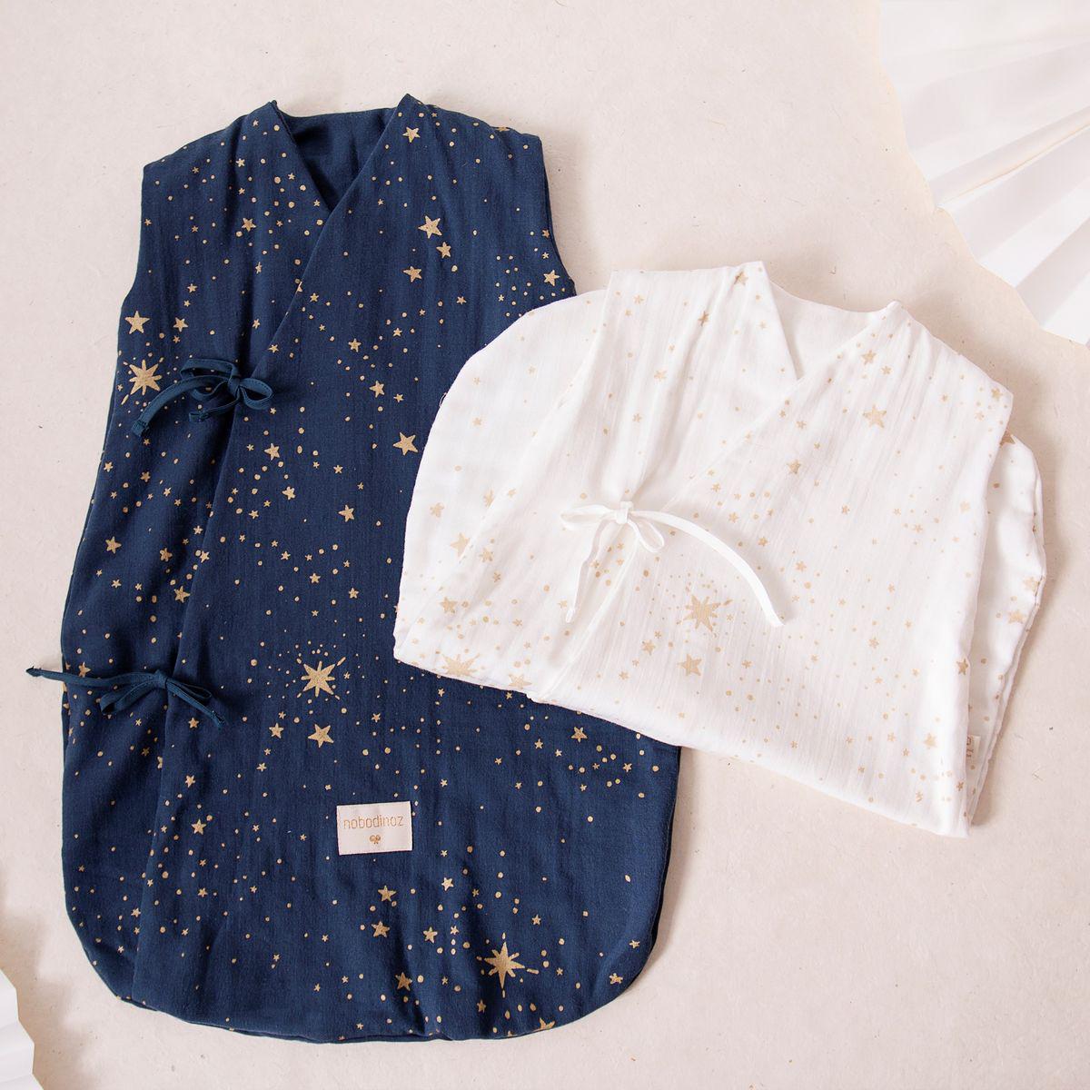 Gigoteuse 0-6m DREAMY Nobodinoz gold stella-midnight blue
