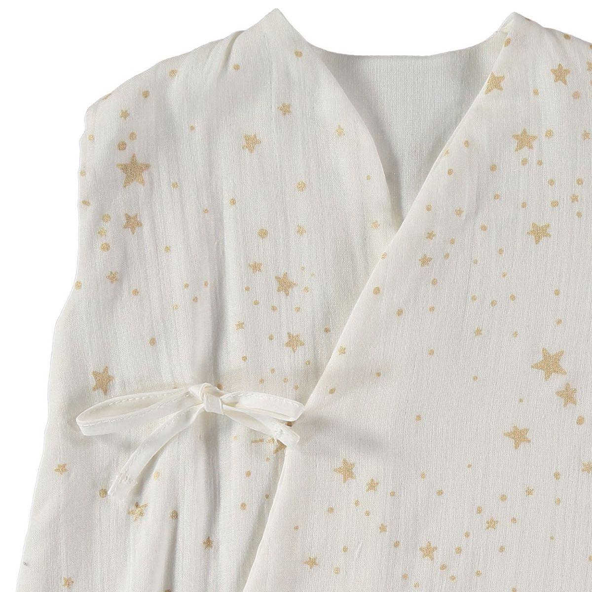 Gigoteuse 0-6m DREAMY Nobodinoz gold stella-white 