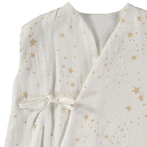 Gigoteuse 0-6m DREAMY Nobodinoz gold stella-white 