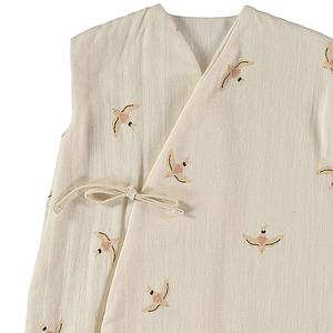 Gigoteuse 0-6m DREAMY Nobodinoz nude haiku birds-natural 