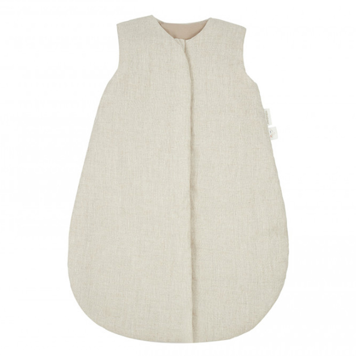 Gigoteuse 0-6M mi-saison LIN FRANÇAIS Nobodinoz Greige