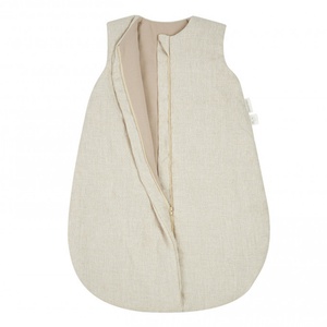 Gigoteuse 0-6M mi-saison LIN FRANÇAIS Nobodinoz Greige