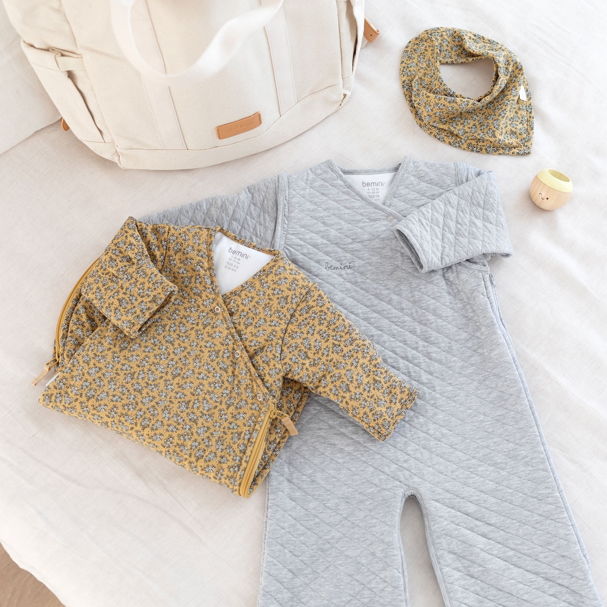 Gigoteuse 1-4m MAGIC BAG Bemini Print Heidi Ocre Pady Jersey