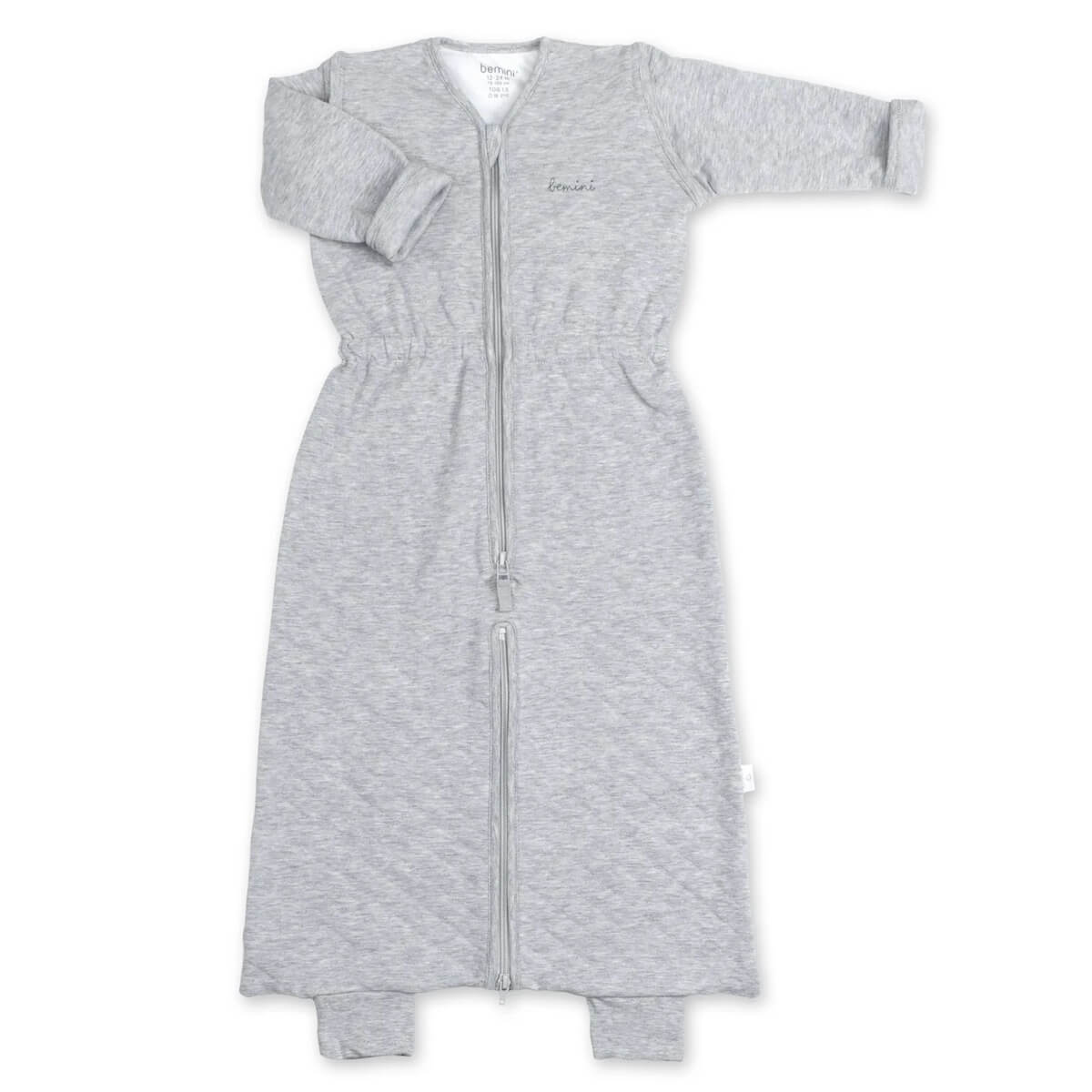 Gigoteuse 12-24M MAGIC BAG Bemini jersey quilted-mix grey