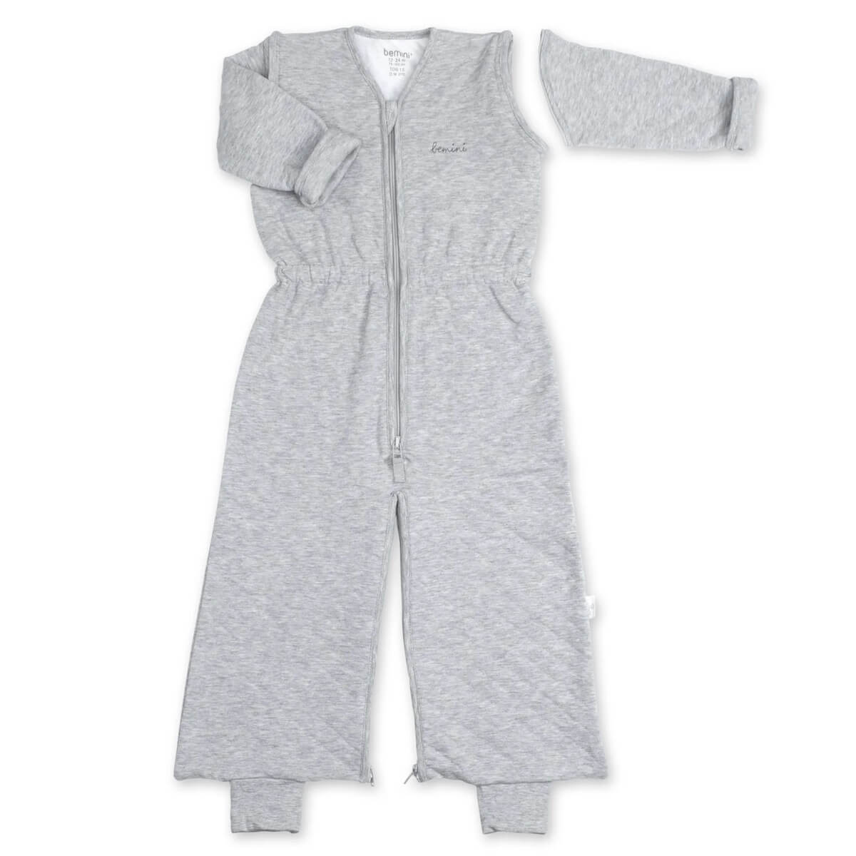 Gigoteuse 12-24M MAGIC BAG Bemini jersey quilted-mix grey