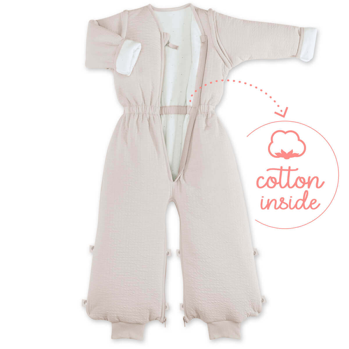 Gigoteuse 24-36M MAGIC BAG Bemini pady tetra Jersey + jersey CADUM 81