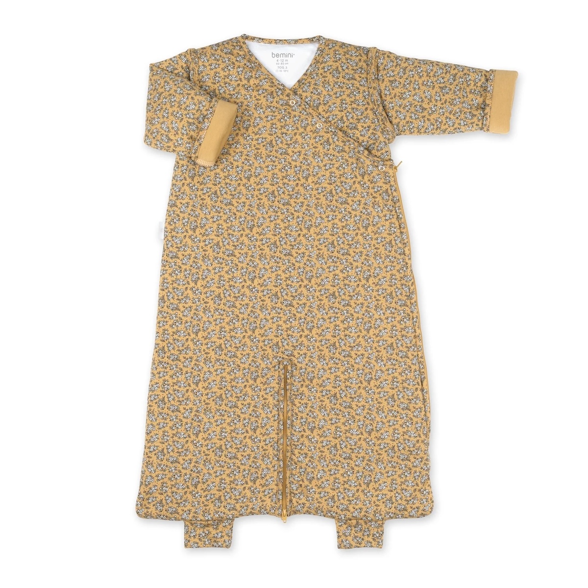 Gigoteuse 4-12m MAGIC BAG Bemini Print Heidi Ocre Pady jersey + jersey