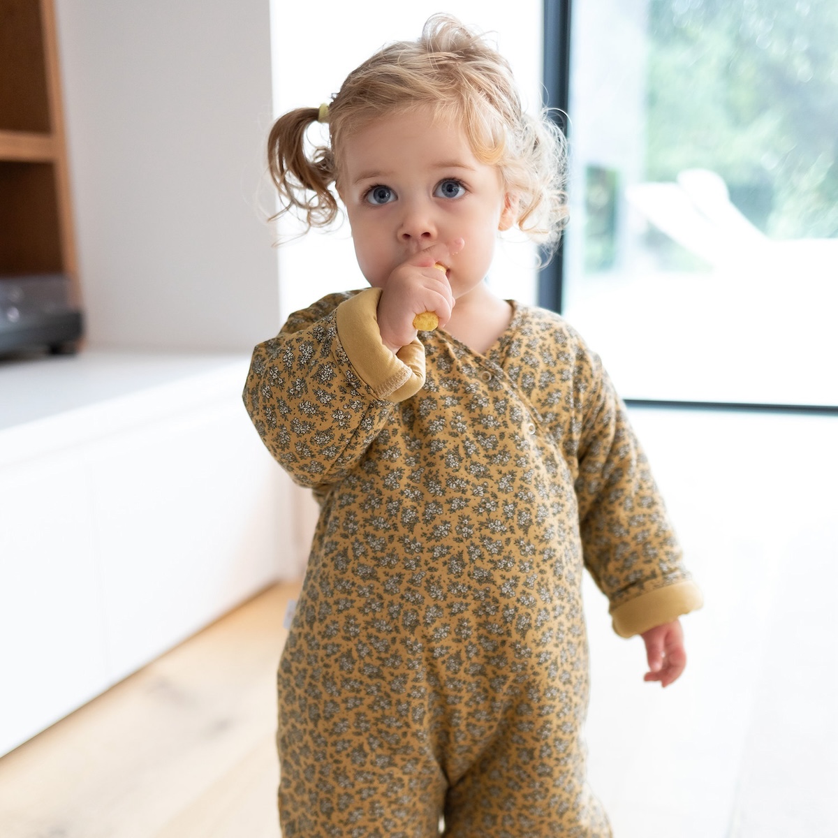 Gigoteuse 4-12m MAGIC BAG Bemini Print Heidi Ocre Pady jersey + jersey