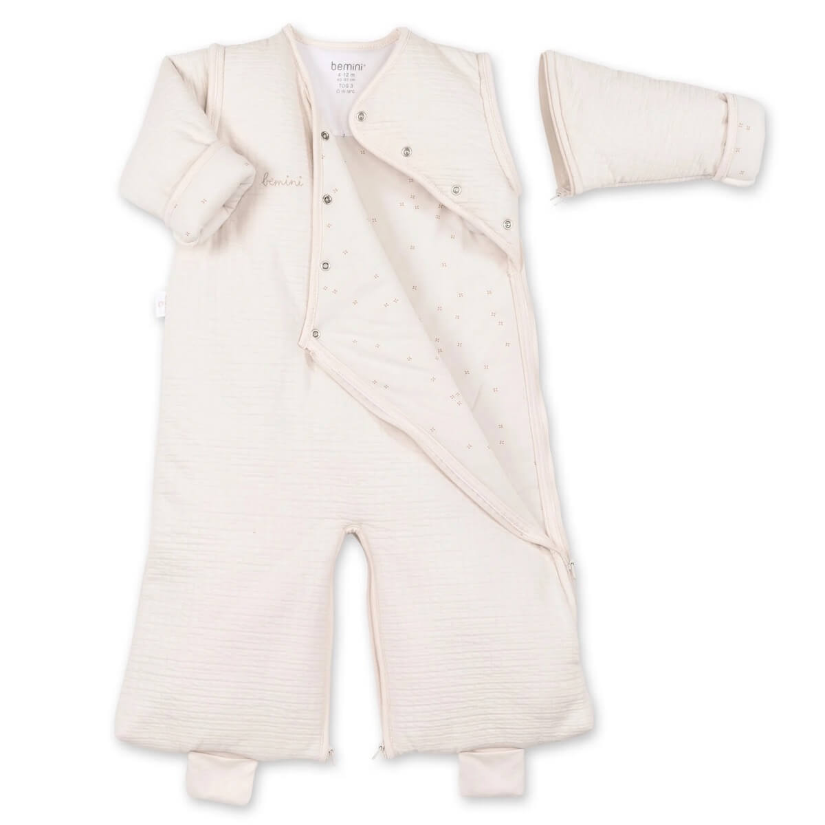 Gigoteuse 4-12M MAGIC BAG Bemini tetra jersey-pudding