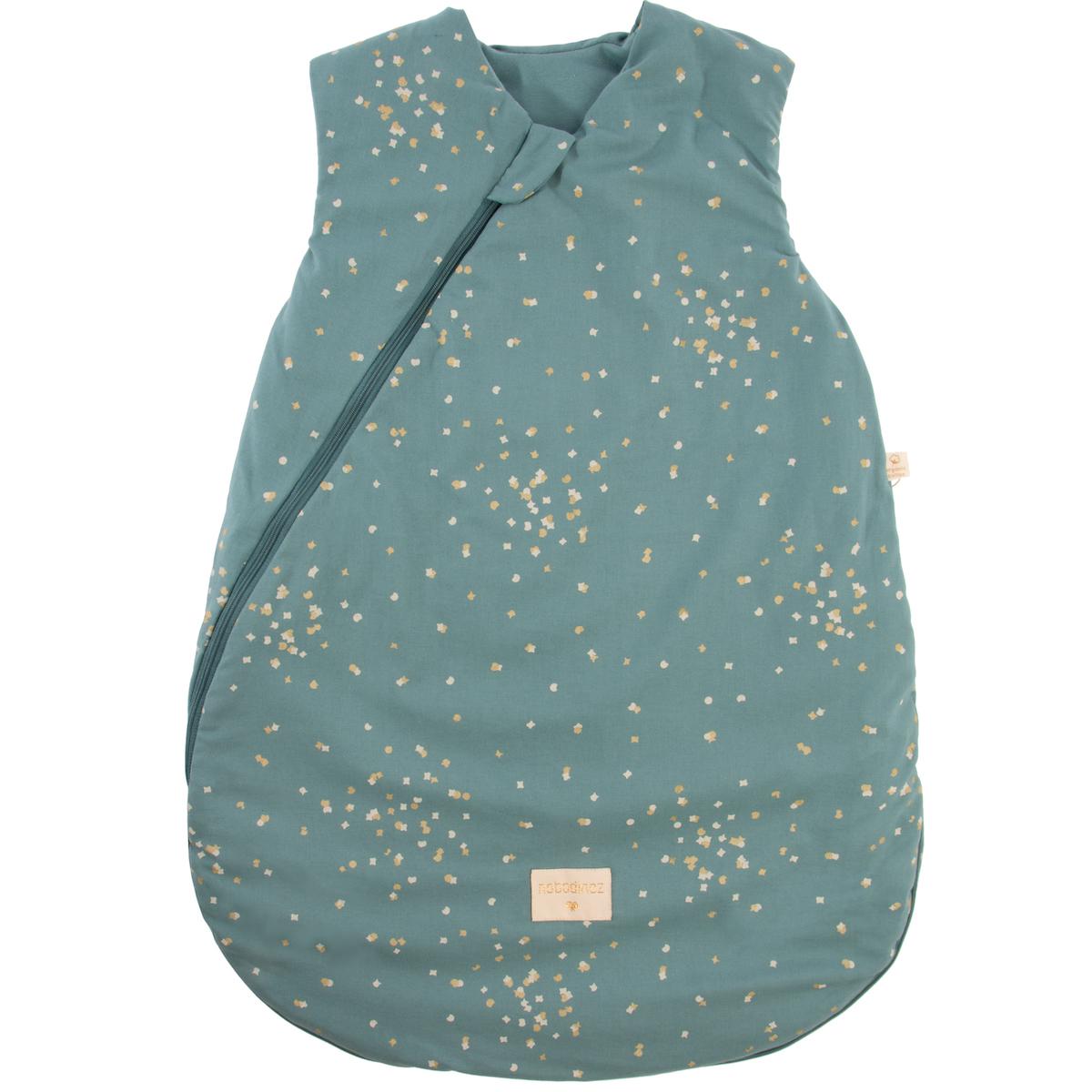 Gigoteuse 6-18M COCOON ELEMENTS Nobodinoz gold confetti-magic green