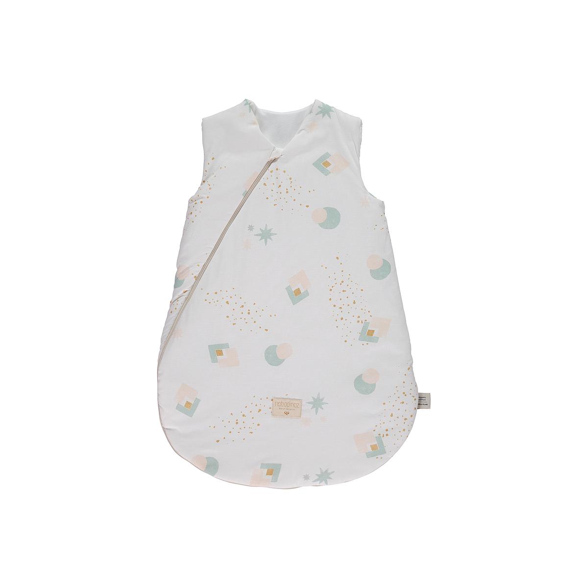 Gigoteuse 9-24M COCOON ELEMENTS Nobodinoz aqua eclipse-white