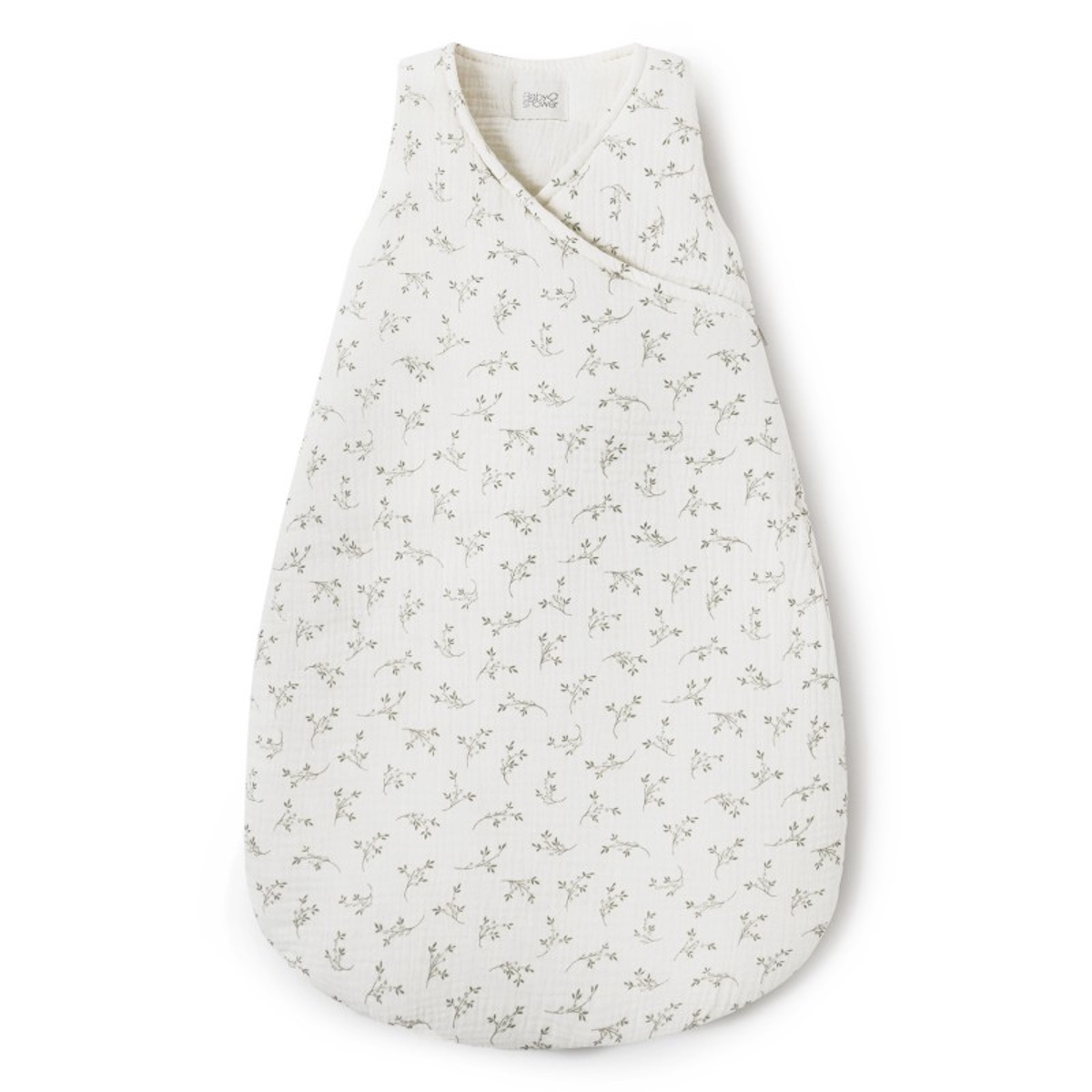 Gigoteuse Babyshower olive bloomIVORY POWDER