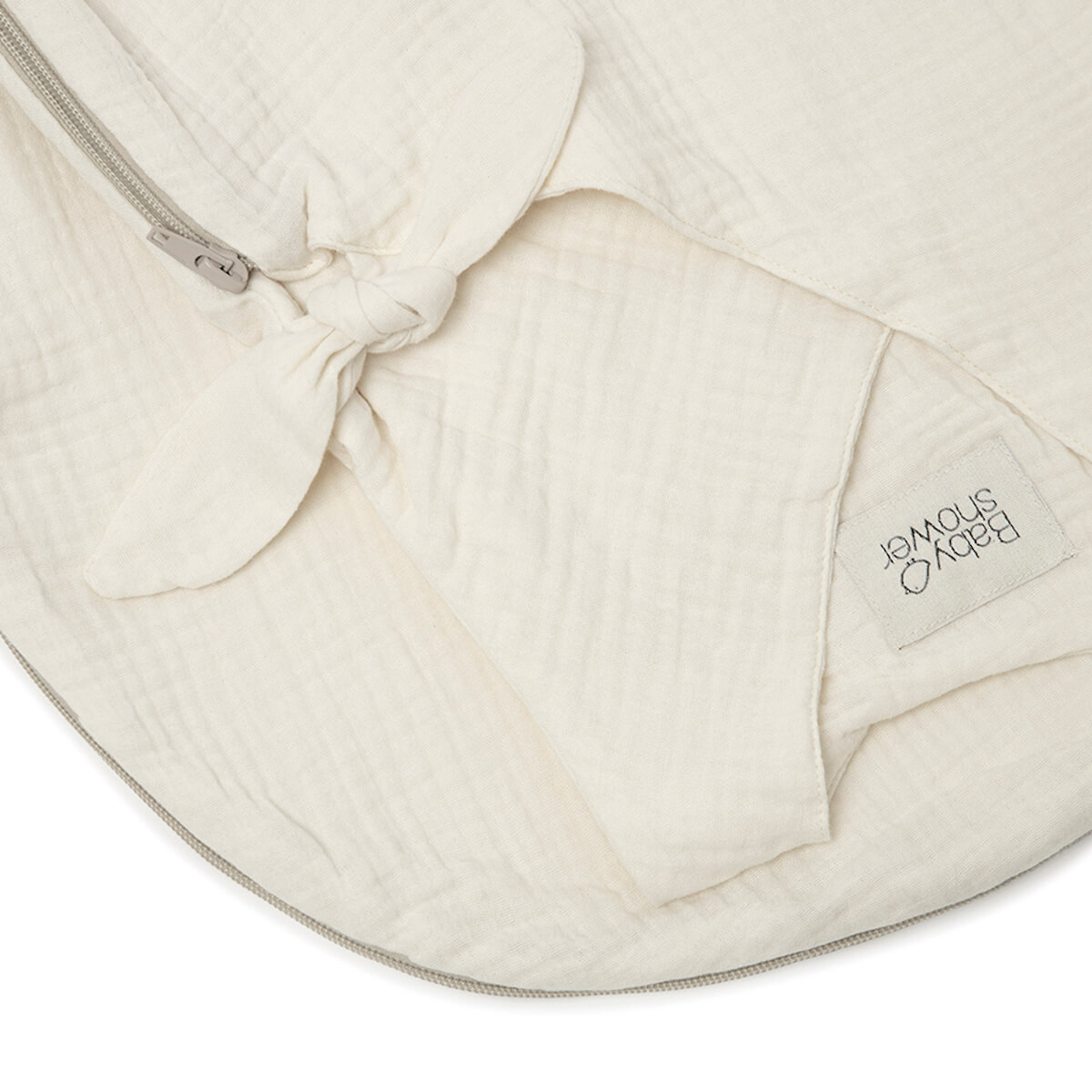 Gigoteuse été Babyshower ivory powder