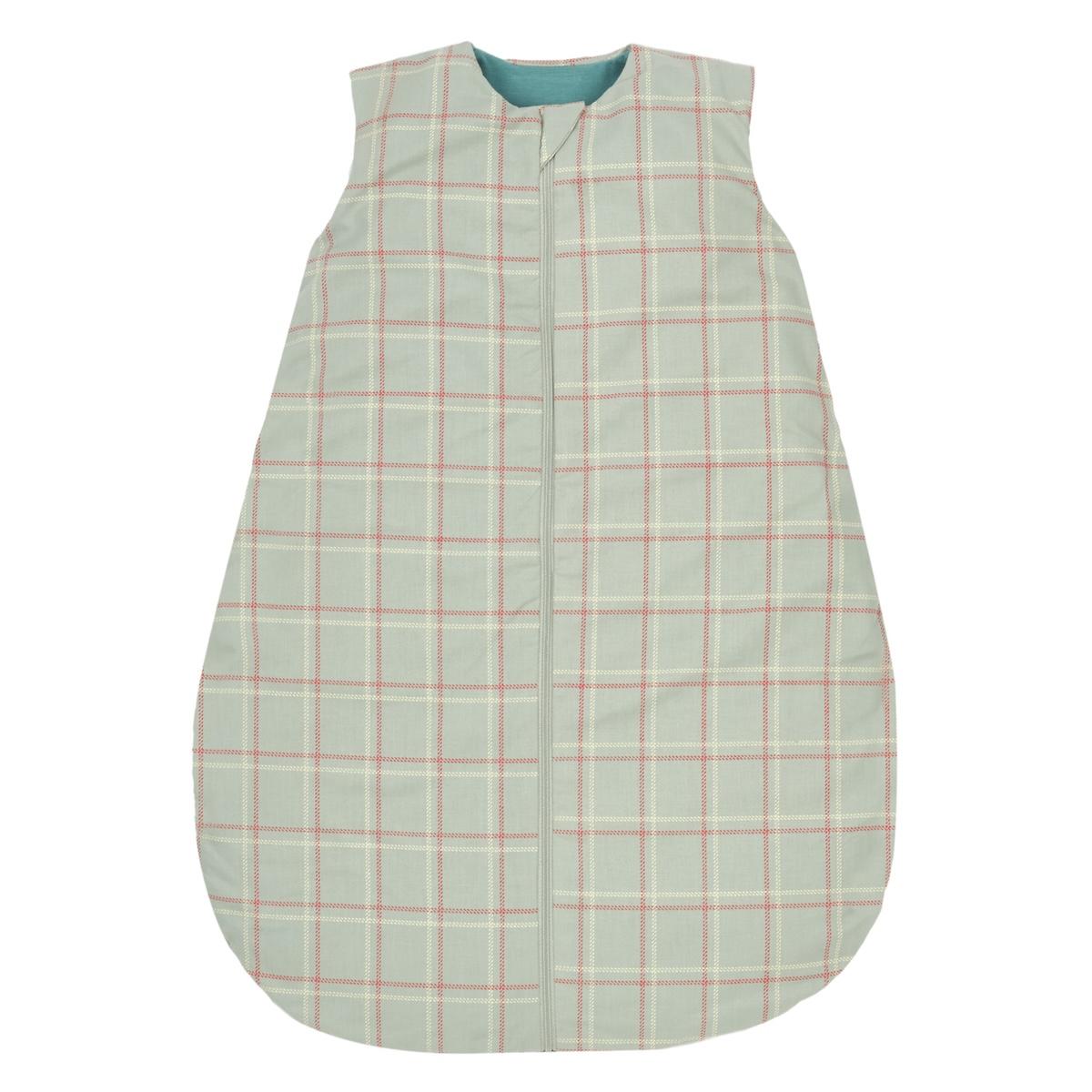 Gigoteuse légère 0-6m STORIES Édition limitée Nobodinoz blue red checks