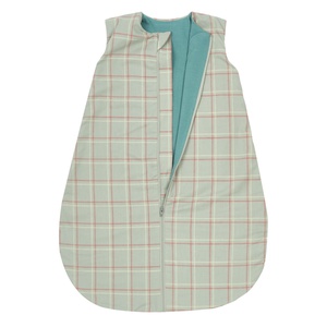 Gigoteuse légère 0-6m STORIES Édition limitée Nobodinoz blue red checks