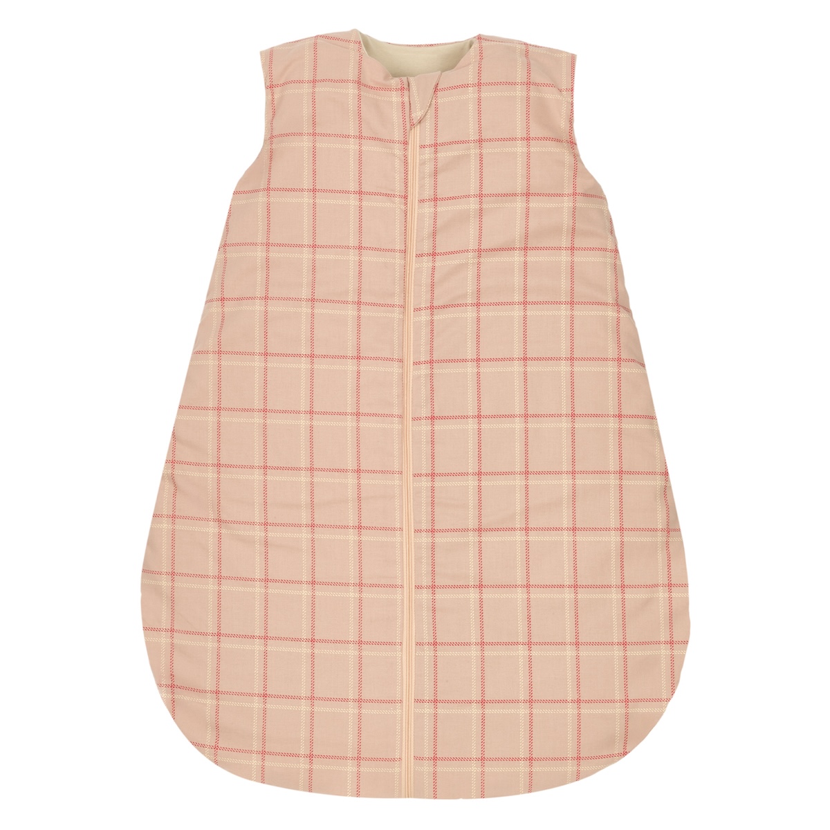 Gigoteuse légère 0-6m STORIES Édition limitée Nobodinoz pink red checks