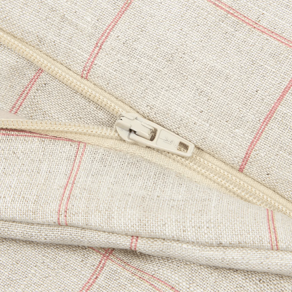 Gigoteuse mi-saison FRENCH LINEN 0-6m Nobodinoz carmine grid