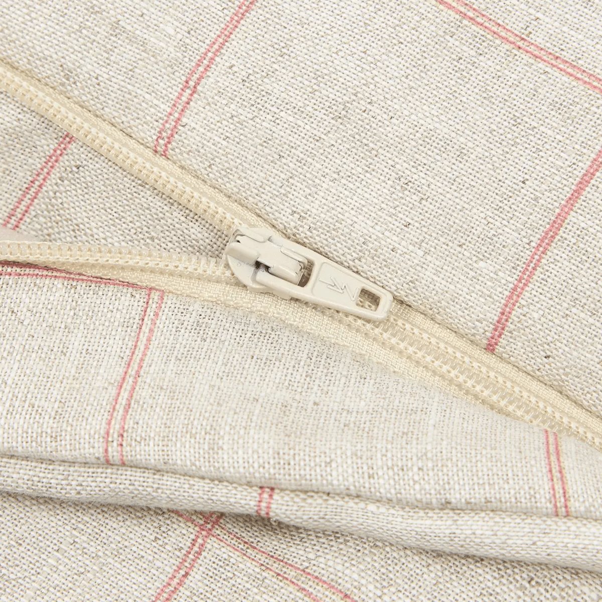 Gigoteuse mi-saison FRENCH LINEN 6-18m Nobodinoz carmine grid