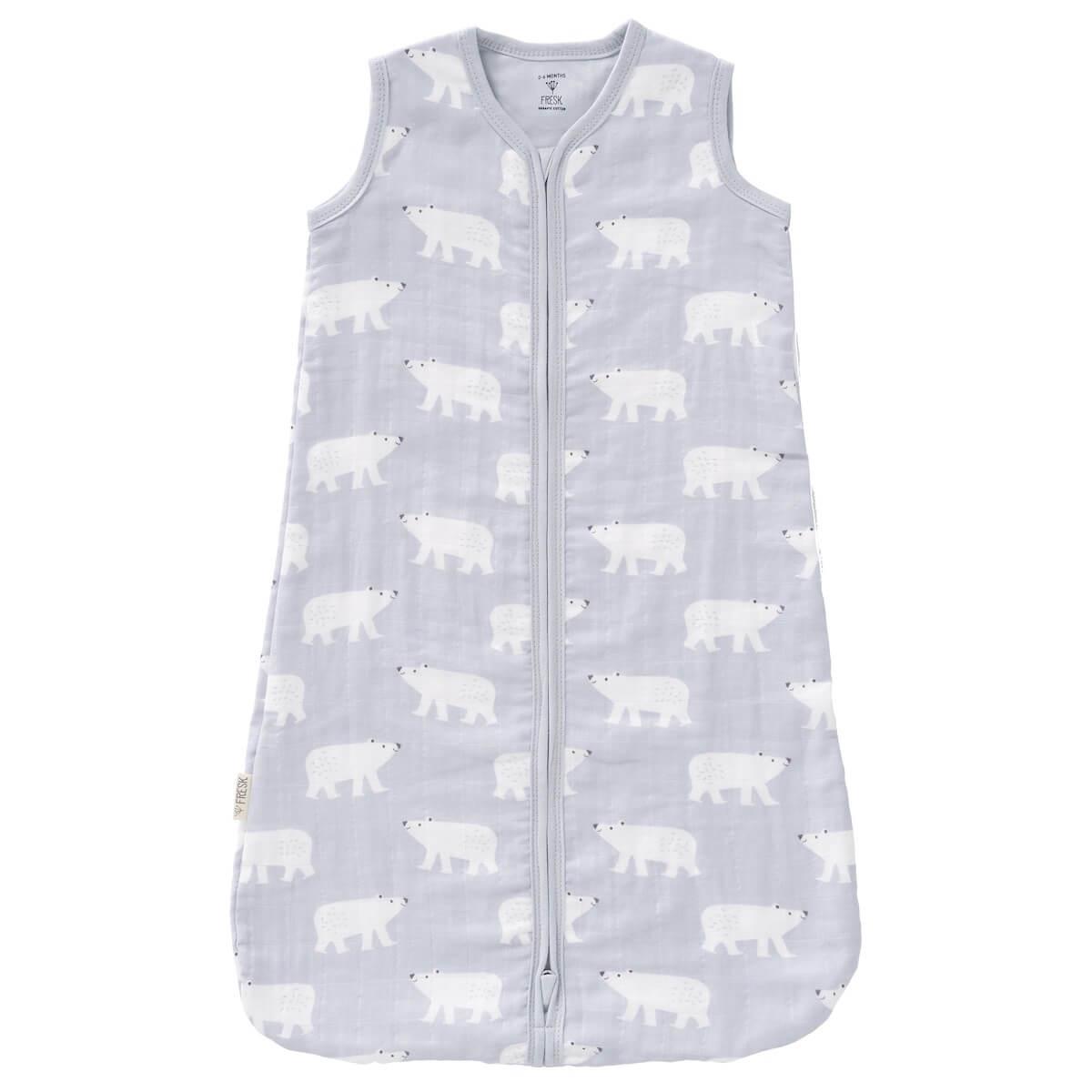 Gigoteuse muslin 0-6M POLAR BEAR Fresk