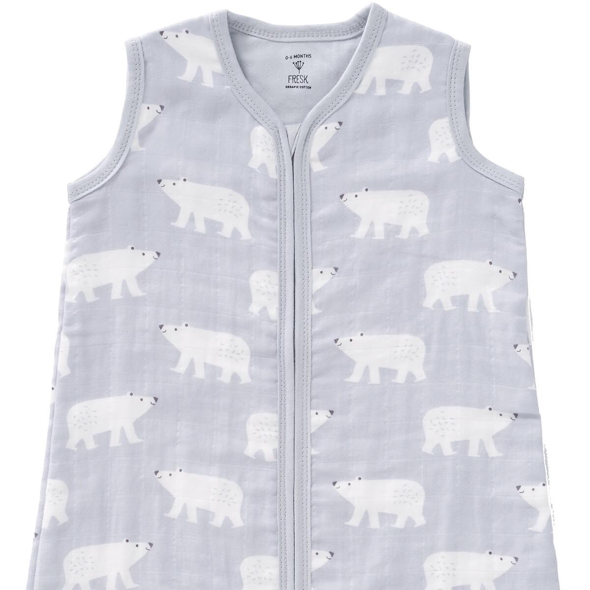 Gigoteuse muslin 0-6M POLAR BEAR Fresk