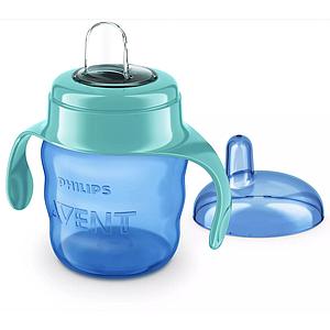 Gobelet anti-fuite 200ml Avent bleu