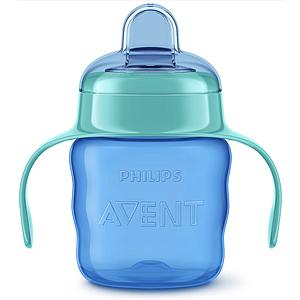 Gobelet anti-fuite 200ml Avent bleu