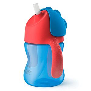 Gobelet-paille 200ml BOY Avent bleu