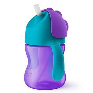 Gobelet-paille 200ml GIRL Avent mauve