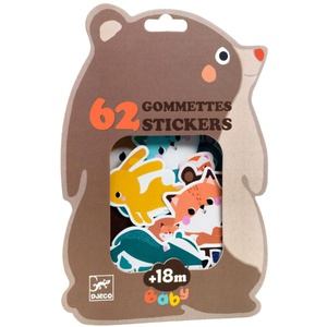 Gommettes Et Stickers Animaux de la forêt Djeco