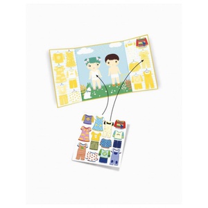 Gommettes Et Stickers Les habits Djeco