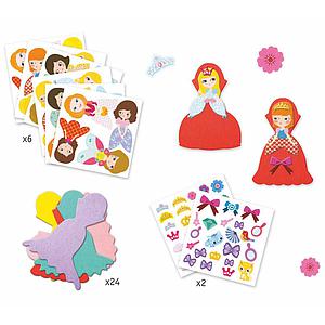 Gommettes J'AIME LES PRINCESSES Djeco