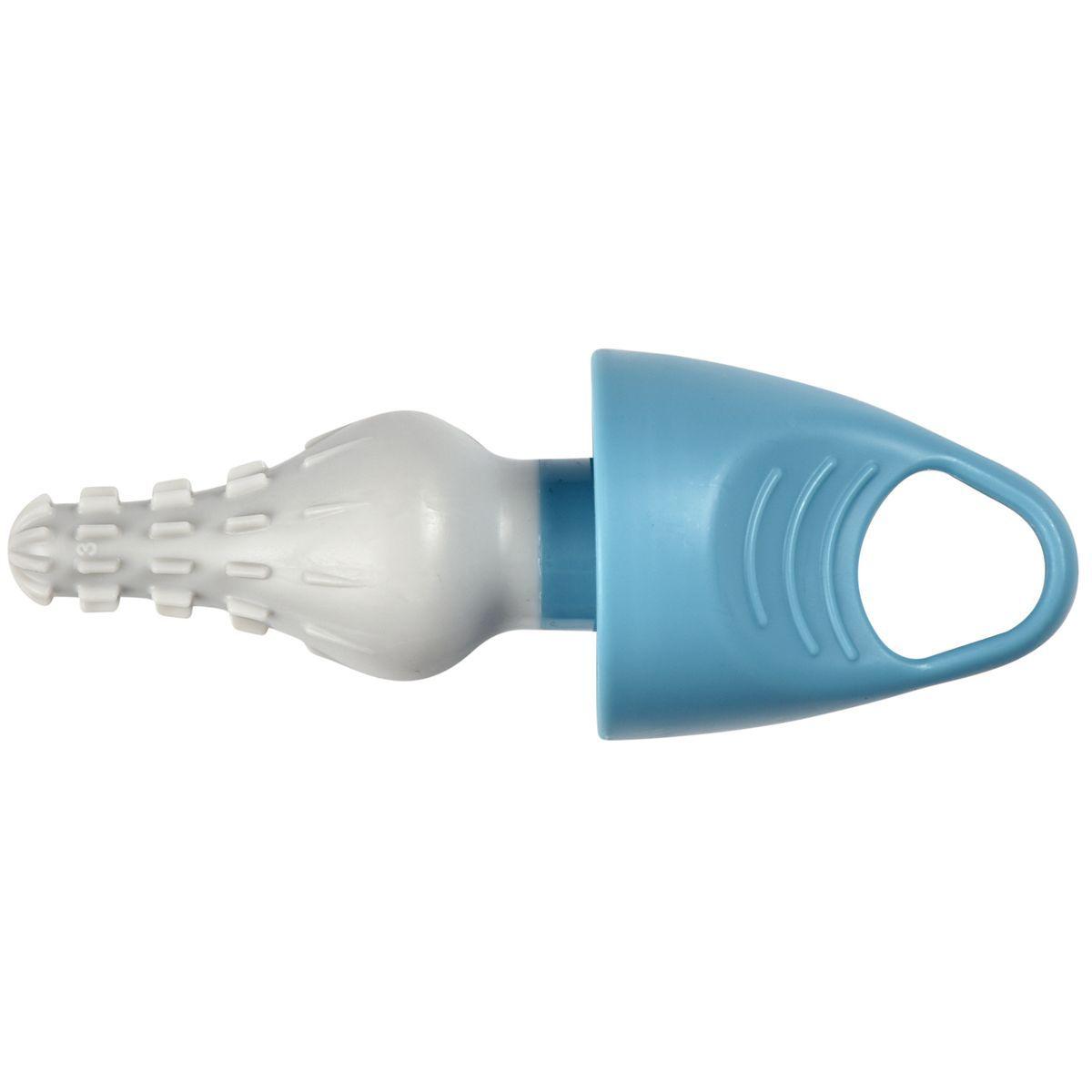 Goupillon silicone Beaba bleu