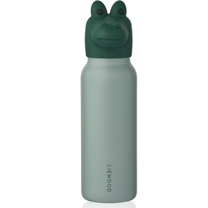 Gourde 350ml FALK Crocodile Liewood peppermint garden green