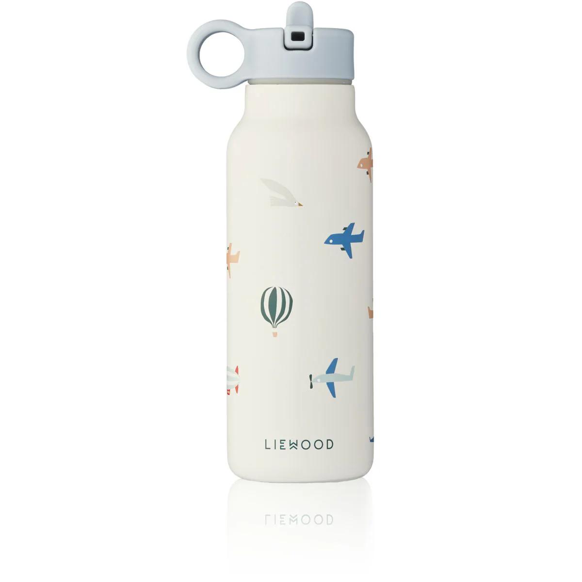 Gourde enfant 350ml FALK Liewood Aviator ecru
