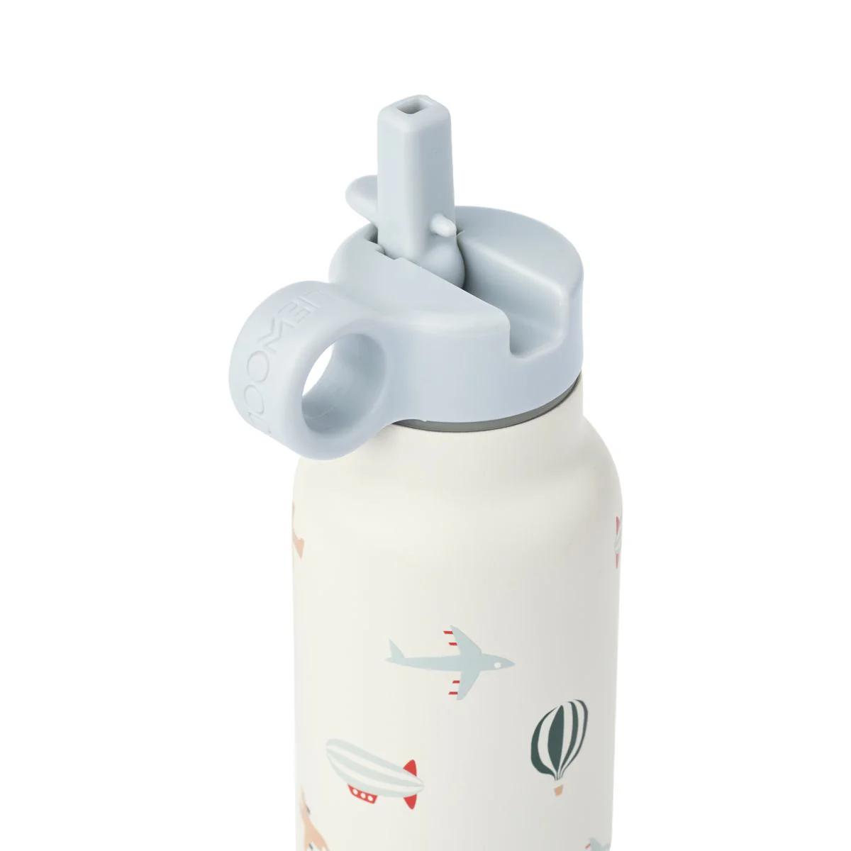 Gourde enfant 350ml FALK Liewood Aviator ecru
