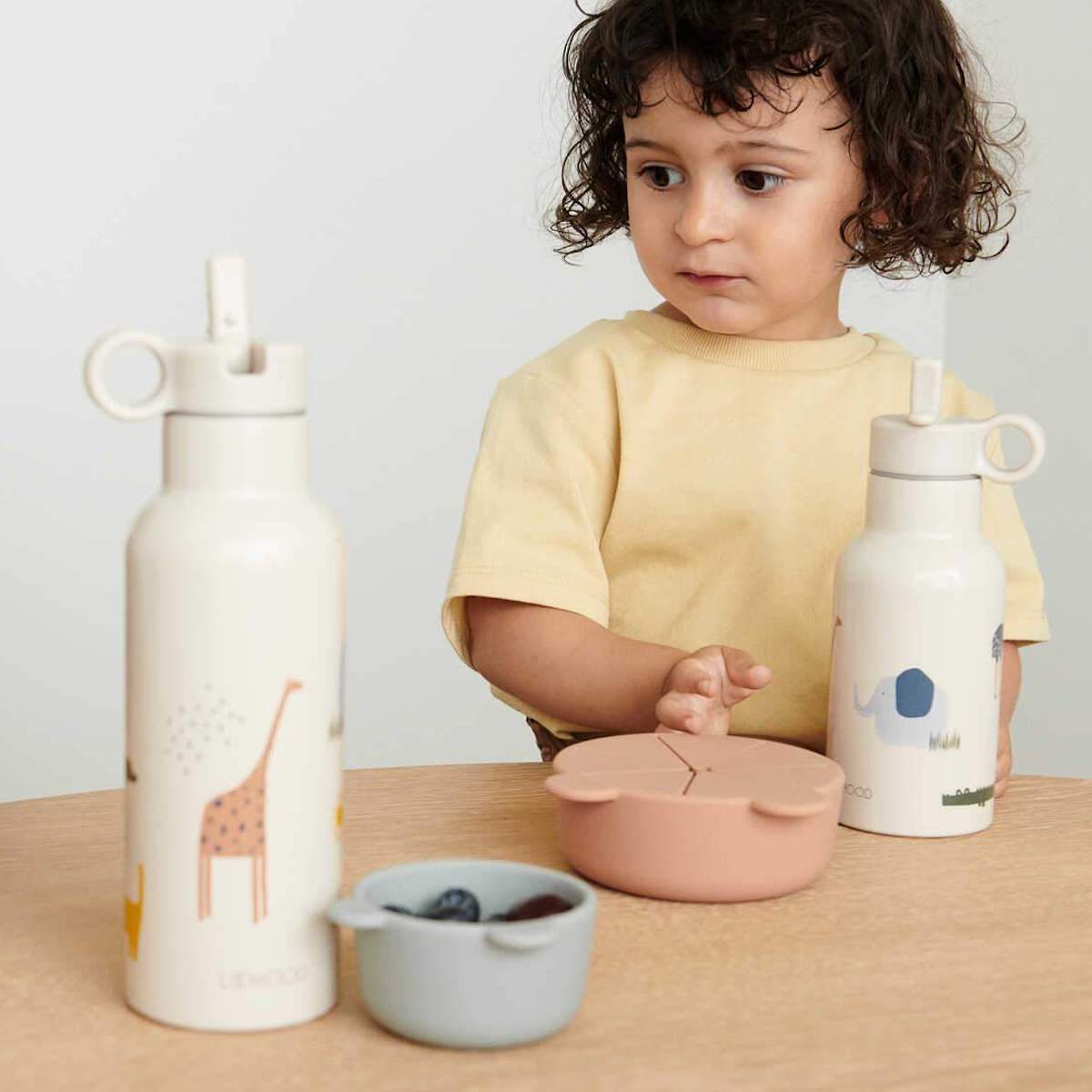 Gourde enfant 350ml FALK Liewood Safari sandy mix NOOS