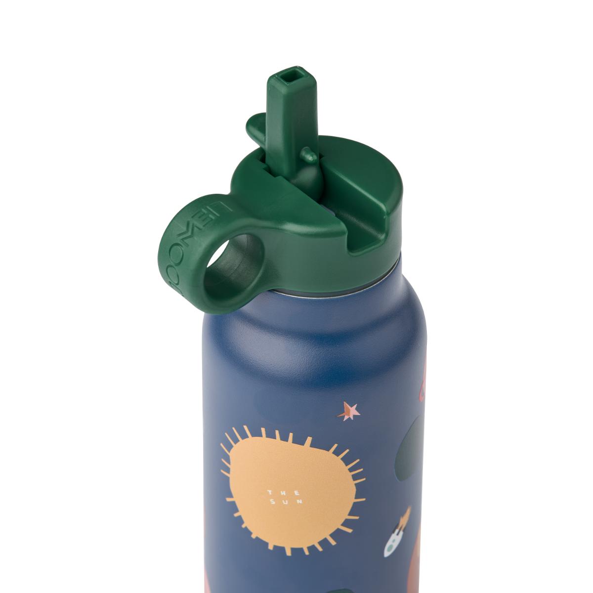 Gourde enfant 350ml FALK Liewood Universe classic navy